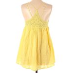 Urban Outfitters Women’s Yellow Crochet Babydoll Blouse Size Small Petite NWOT Photo 2
