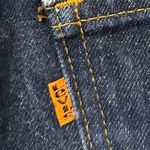 Levi's Vintage 1970s Levi’s Orange Tab High Rise Straight Leg Jean Retro Cowgirl Hippie Photo 7