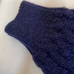 The Irish Store 100% Wool Cardigan Fisherman Knit Sweater—Beautiful! XS Blue Photo 6