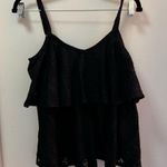 Inc international NWOT  Concepts Black Lace Top Photo 1