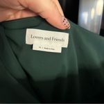Lovers + Friends Kennedy Green Bow Mini Dress Photo 6