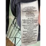 Vineyard Vines  Sweater M Top Navy Blue Seersucker Ribbon Wrist Ties Womens Photo 5