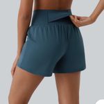 Halara  Super High Waisted Softlyzero Airy 2-in-1 Yoga Shorts 5'' Photo 3