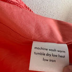 Apiece Apart Meta Tank Womens Coral 6 Cotton Cropped Sleeveless EUC Photo 7