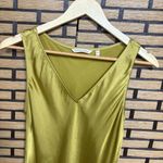 Soft Surroundings Soft‎ Surroundings Chartreuse Mini Dress Size XS Photo 2