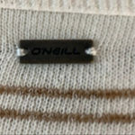 O'Neill O’Neill
Gold Stripe Long Tunic Sweatshirt XL Surfer Style Comfy Leisure New NWT Photo 2