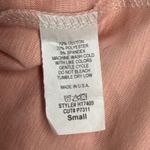 Haley & Co Shirt Orange Floral Ruffle Sleeve Top Blouse Boho Feminine Size Small Pink Photo 7