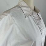 Good American  White Boxy Button Down Shirt Photo 3