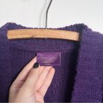 Taylor Swift  • Speak Now Cardigan sweater purple cable knit star applique Photo 3