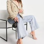 New!Women's Casual Long Sleeve Lapel Button Slim Work Office Plaid Blazer Jacket Photo 1