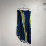 Adrienne Landau  Blue Pleated Assymetrical Skirt Sz XL NWT Photo 10