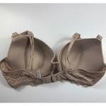 Auden Lightly Lined Lace Trim Underwire Bra Comfortable Everyday 40C Tan Size undefined Photo 1