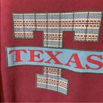 Russell Athletic Vintage  Maroon Texas Crewneck Sweatshirt Large Photo 2