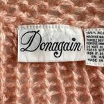 Vintage Donagain Crochet Sweater Vest Womens Size L Pink Rose Boho Romantic Size L Photo 6