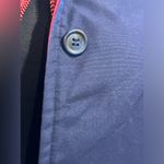London Fog Weather Wear Of Distinction Red & Blue Zip & Button Up Jacket Sz 6. Photo 4