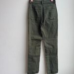 Everlane  Jeans Women's 0 Green Cropped Straight Regular Cottage Casual Cali Photo 2