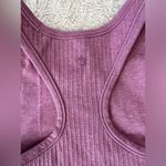 Lululemon Ebb to Street Cropped Racerback Tank Top pink velvet dust size 4 Photo 5