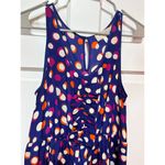 Moulinette Soeurs Anthropologie  Polka Dot Silk Dress Size 10 Photo 2