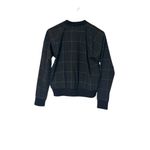 ALBION FIT Women's Black Checkered Bomber Jacket- Size Medium Photo 5