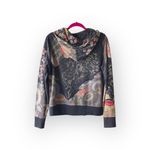 Lucky Brand Rare: Y2K ☂︎︎ Geisha Parasol Embroidery Zipper Hoodie ☂︎︎ Navy ☂︎︎ L Photo 4