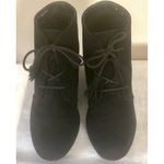Dr.Scholl’s Dakota Black Faux Suede Ankle Booties Photo 3