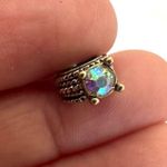 Premier Designs gold tone cross ring crown charm bracelet Photo 6