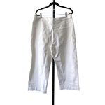 Madewell The Perfect Vintage Wide-Leg Crop Jean - White, Size 33P Photo 4