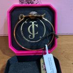 Juicy Couture  Pam & Gela Silver Puffy Heart Gold Bracelet Photo 2