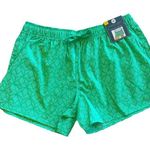 Lauren James Shorts Print M NWT Elastic Drawstring Photo 0