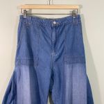 Pilcro By Anthropologie Blue High Rise Wharfside Barrel Jogger Jeans Size 30 Photo 1