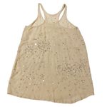 Club Monaco Club‎ Monaco Silk Sequined Sheer Nude Tank Top Size Small Photo 6