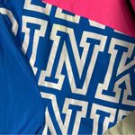 PINK - Victoria's Secret PINK Victoria’s Secret Full Zip Sherpa Lined Retro Windbreaker Jacket size M/L Photo 4