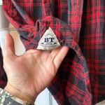 Boston Traders Vintage Luxury Red and Black Plaid Flannel Size S Photo 2