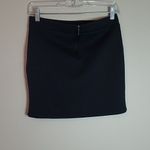 Stradivarius  Black Quilted Mini Skirt NWT Photo 2