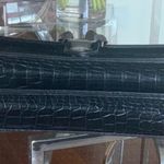 Gorgeous Vegan Crocodile Handbag Black Photo 8