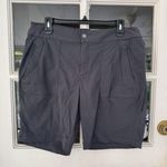 Athleta Trekkie Bermuda Short- Size 16 - Gun Metal Gray Pockets Stretch Photo 0