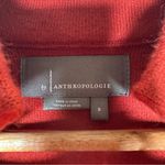 Anthropologie  Rust One Button Sweater Jacket Size Small Photo 5