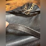 Henri Bendel ‎ Vintage Black Leather Purse OS Photo 3