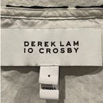 Derek Lam 10 CROSBY Cotton Eyelet Combo Tank Black Photo 3