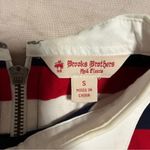Brooks Brothers  Red, White and Blue Polo Shirt Americana Short Sleeve Size Small Photo 2