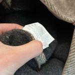 Miu Miu Vintage wool color block grey beige halter midi dress Photo 9