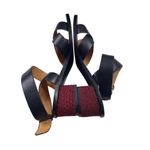 Joie  Rana Ankle Wrap Strappy Low Heel Leather Sandals Size 39 1/2 Photo 1