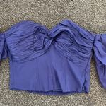 DO+BE Purple Off the Shoulder Top Photo 0