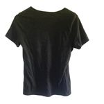 Bella Makers Mark shirt sleeve gray I am woman hear me pour vneck small Black Photo 2