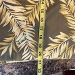 Tommy Bahama  SILK Tropical Leaf Print Pencil Skirt Womens Size 8 Olive Green Photo 6