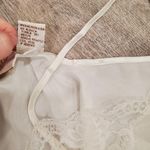 Victoria's Secret VINTAGE Gold Tag  White Lingerie Top With Belt Size Large Photo 3