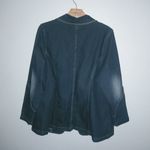 Z. Cavaricci 1X Y2K Dark Wash Denim Jeans Blazer Jacket Plus Blue Photo 1