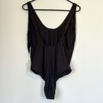 Good American NWT  Shine Layout Chocolate Brown One Piece Swimsuit - 5 (2XL) Photo 7