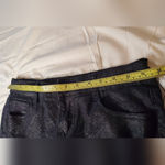 Bebe 2B  Black Skinny Jeans Animal Print Size:29 Photo 3