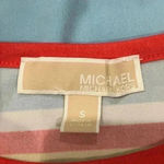 Michael Michael kors striped color blocked t shirt shift dress in size small White Photo 4